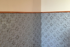 Original pattern - dado feature wall