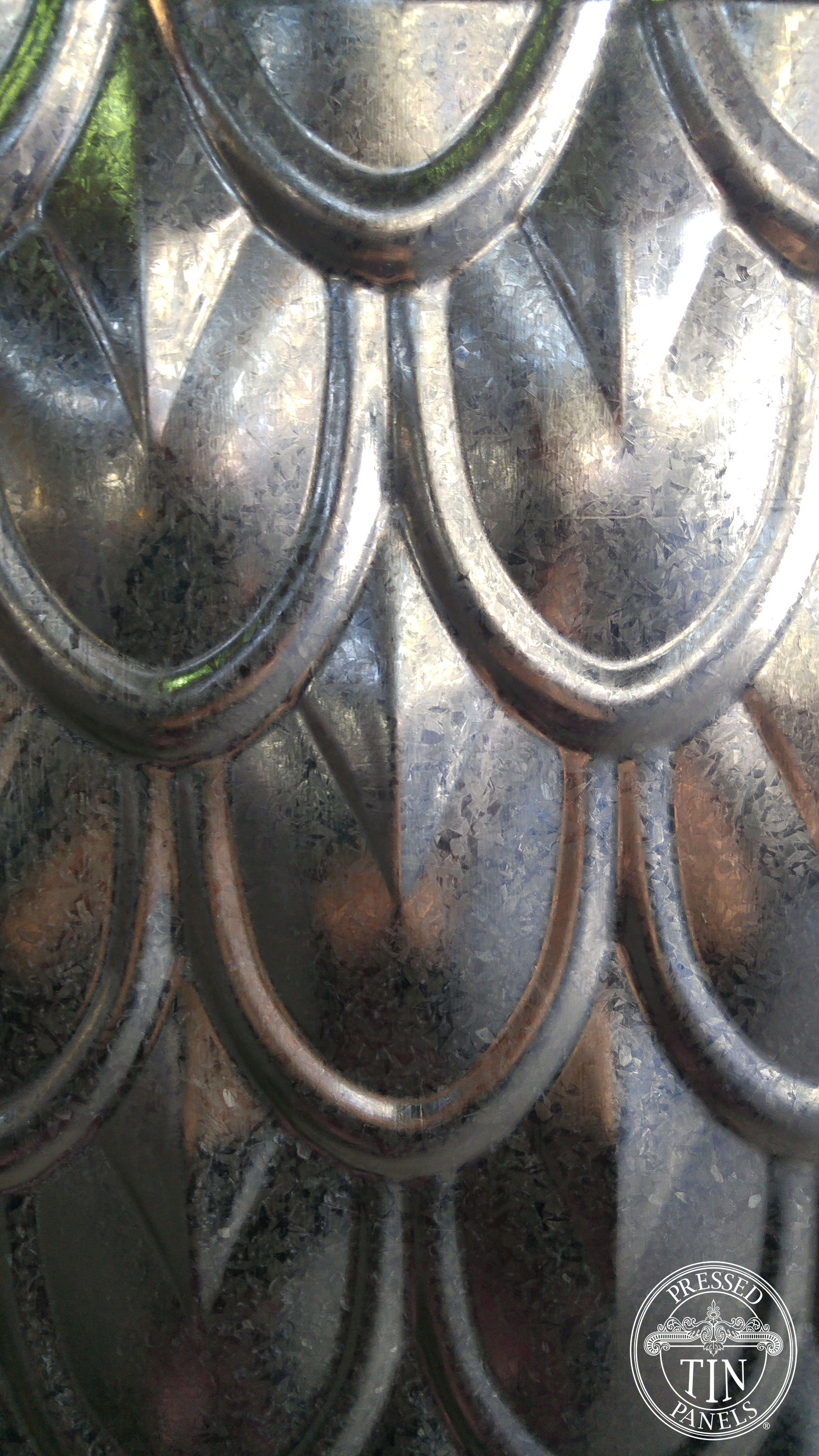 Fish Scale Galvanised section