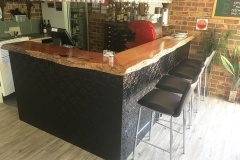 Pressed Tin Panels Original Bar Front Black Gloss