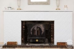 Pressed Tin Panels Original Fireplace Surround