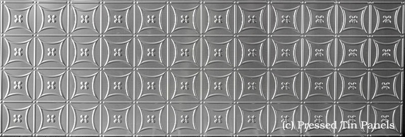 Carnivale pattern manufactured by Pressed Tin Panels 600mmx1800mm approximate size