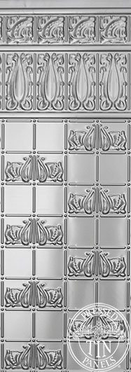 Pattern repeat image example of Pressed Tin Panels Wall Panel design