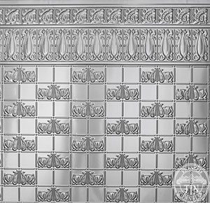 Sectional image example of Pressed Tin Panels Wall Panel design