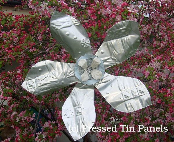 Pressed Tin Panels Flower