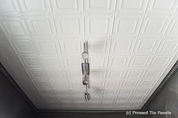 Pressed Tin Panels Ophir Ceiling Silver