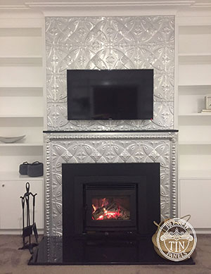 Carousel Fire Place Feature Wall